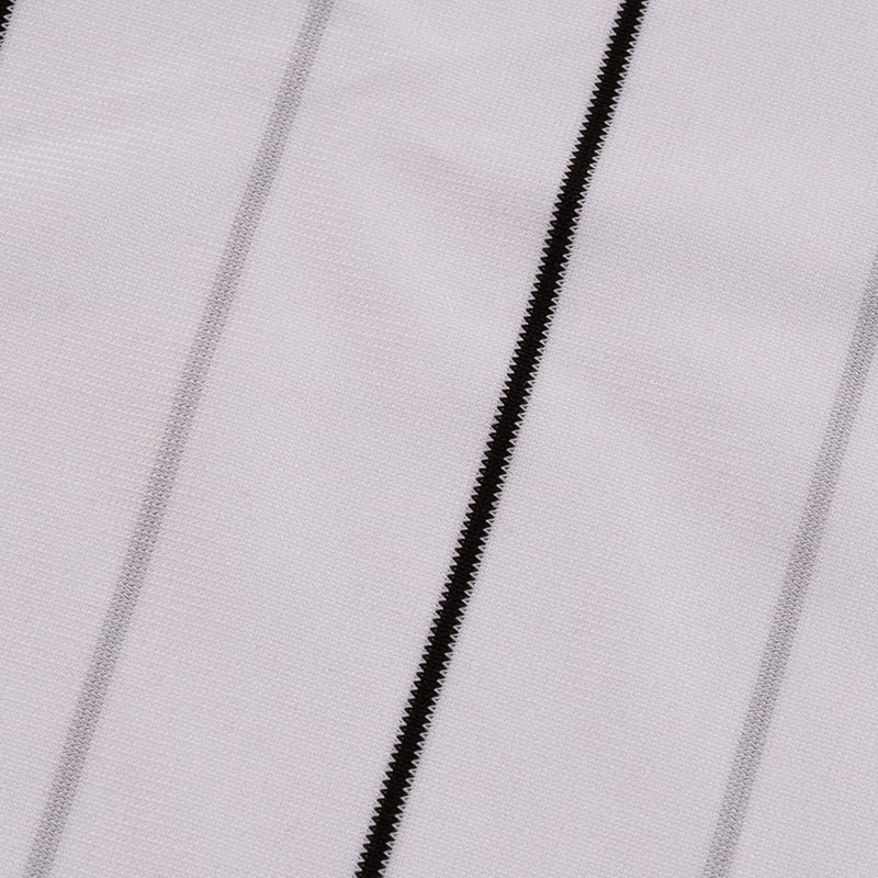 Vaaleanharmaa raidallinen loimineulekangas